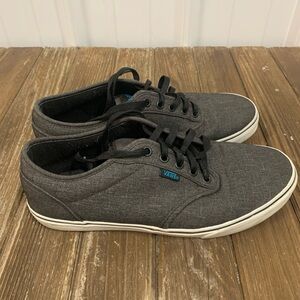 Vans Men's Black and Gray Sneakers